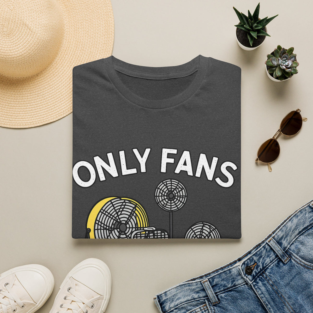 Copy of Only Fans vintage fan illustrations T-Shirt | retro appliances tee