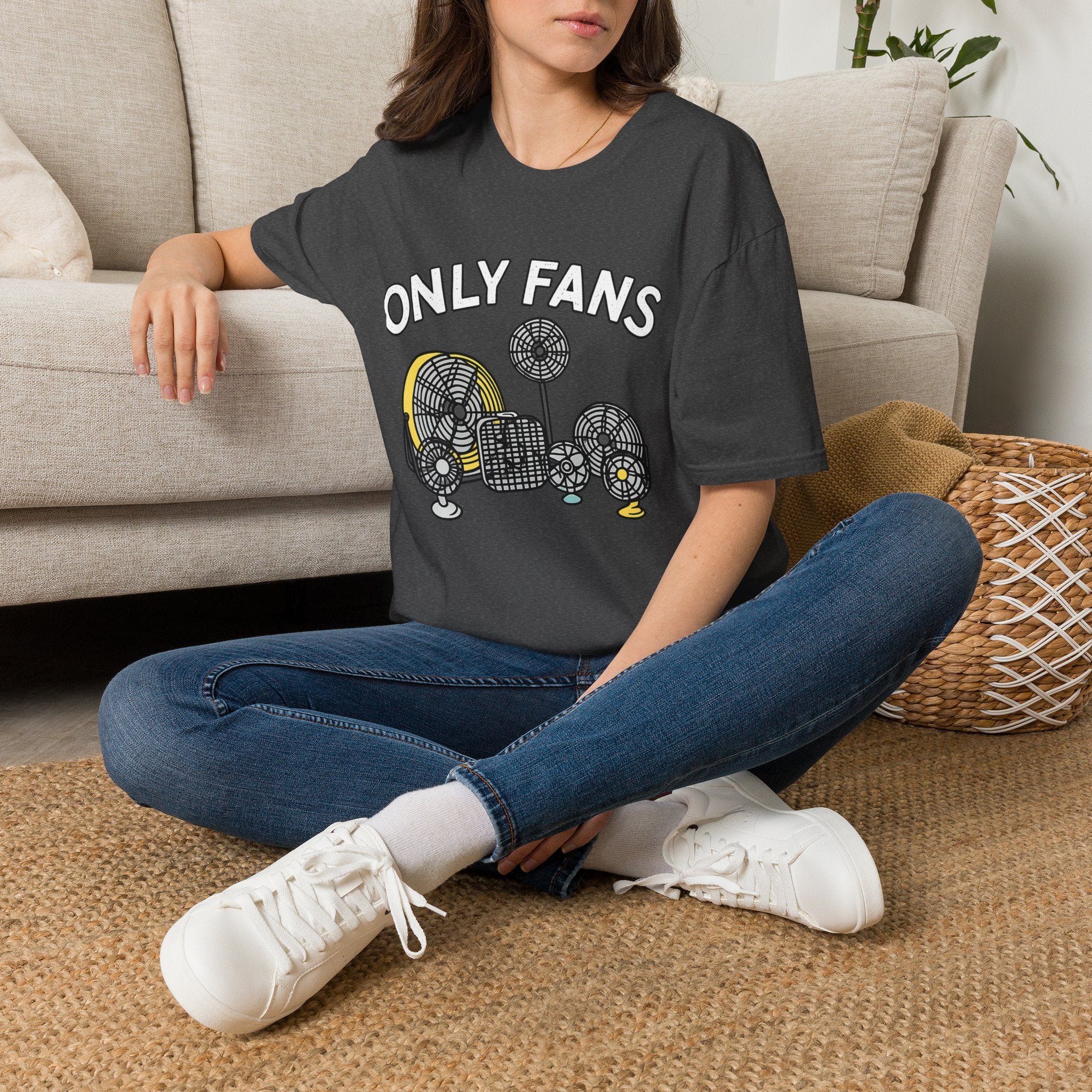 Copy of Only Fans vintage fan illustrations T-Shirt | retro appliances tee